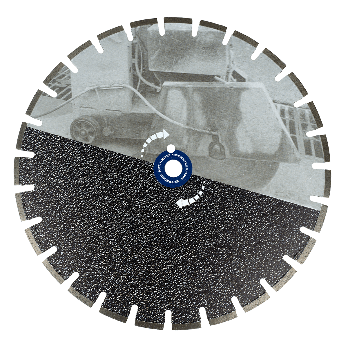 Круг алмазный сегментный универсальный 450 мм SKYPRONG PREMIUM