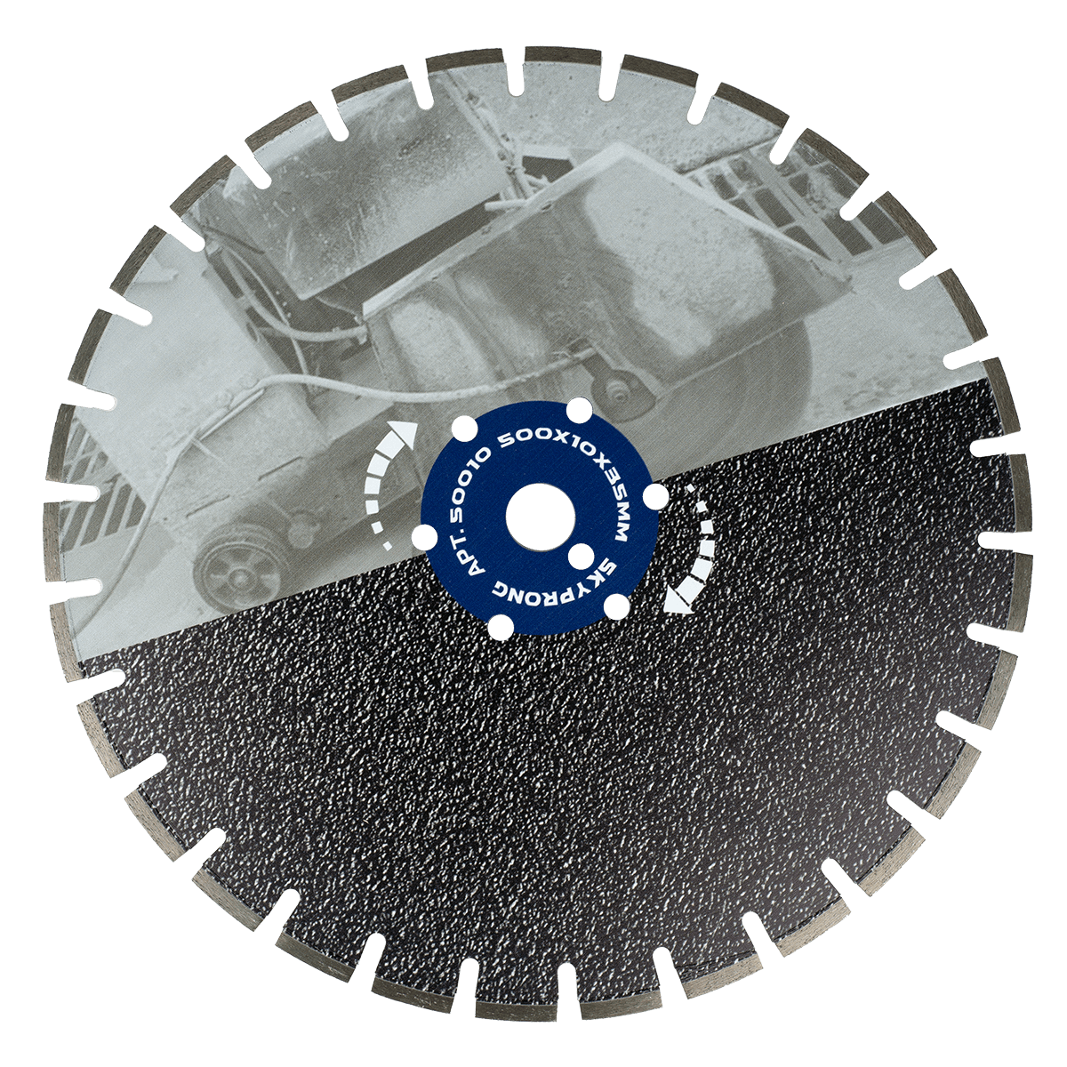 Круг алмазный сегментный универсальный 500 мм SKYPRONG PREMIUM