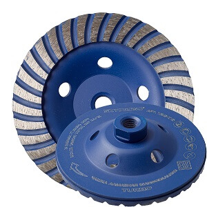 Алмазная шлифовальная фреза  125 мм SKYPRONG Turbo M14 