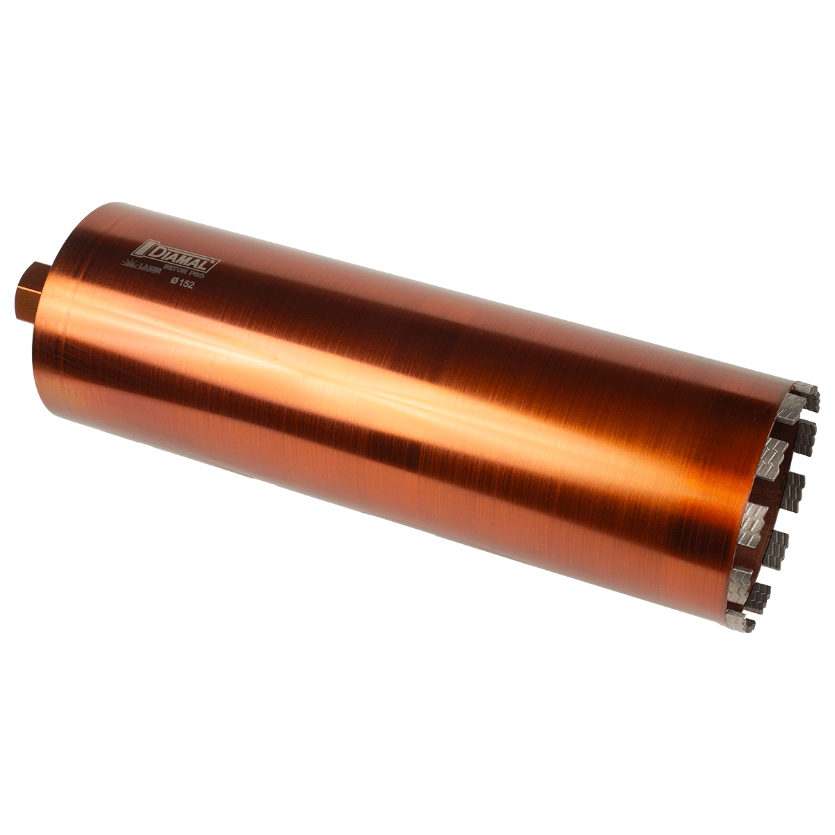 Коронка алмазная DIAMAL BETON PRO  152 мм x 450 мм - 1 1 / 4 UNC