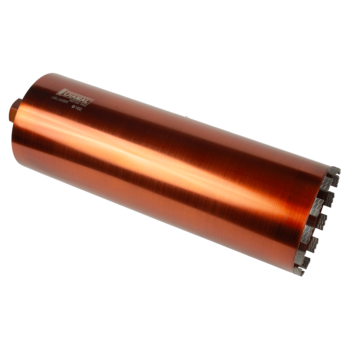 Коронка алмазная DIAMAL BETON PRO  162 мм x 450 мм - 1 1 / 4 UNC