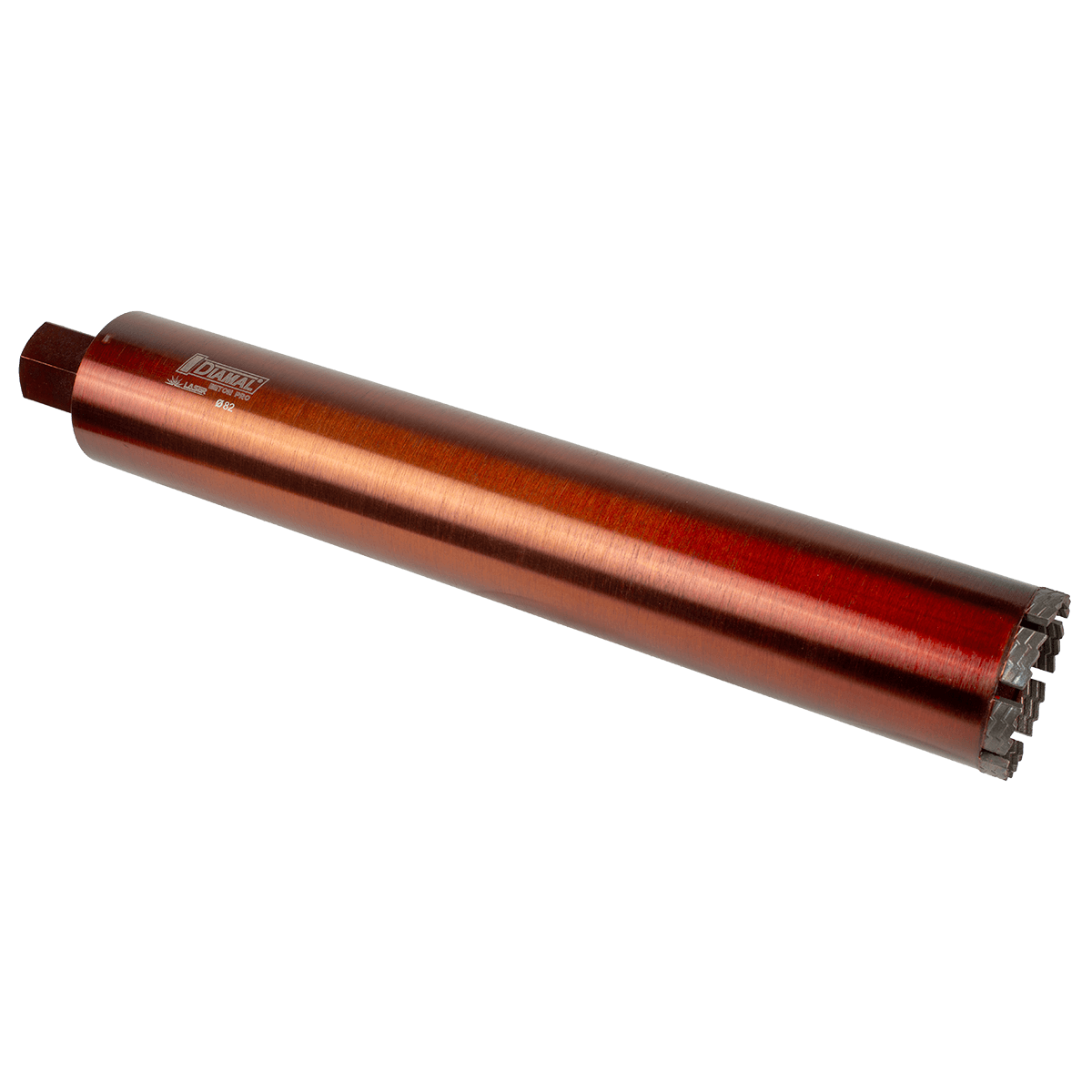 Коронка алмазная DIAMAL BETON PRO 82 мм x 450 мм - 1 1 / 4 UNC