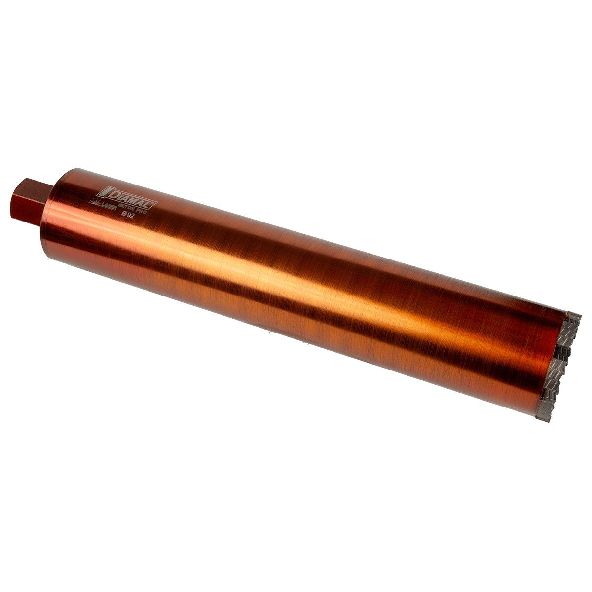 Коронка алмазная DIAMAL BETON PRO 92 мм x 450 мм - 1 1 / 4 UNC