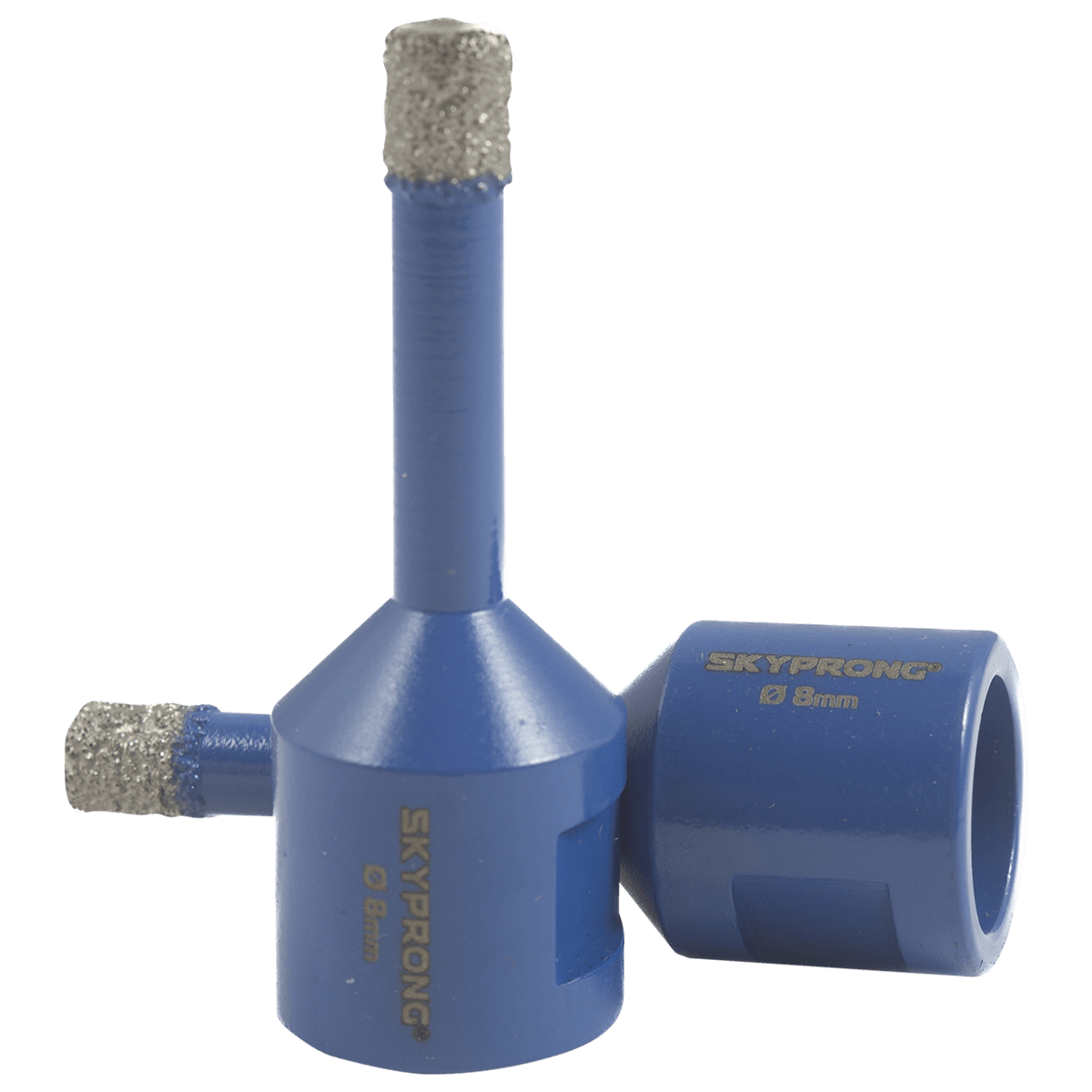 Коронка алмазная по керамограниту  SKYPRONG  Ø 8 мм,  рабочая длина 35 мм 