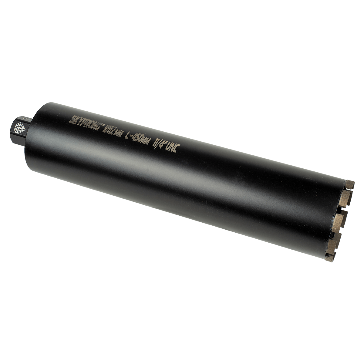 Коронка алмазная SKYPRONG SP112BL серия BLACK 112 мм x 450 мм - 1 1 / 4 UNC