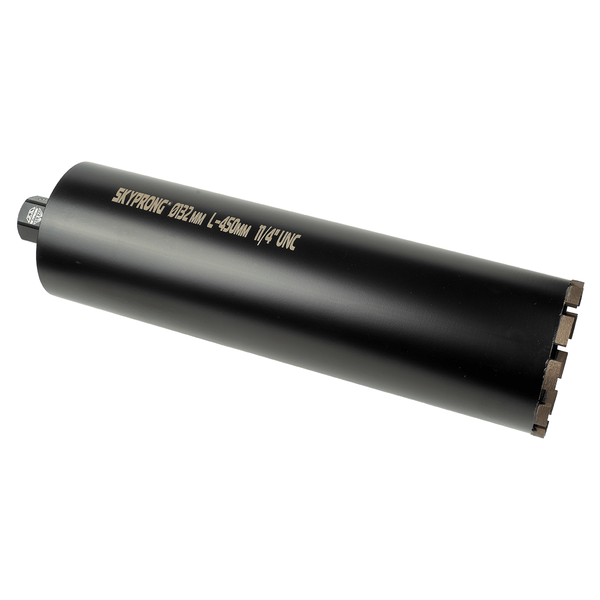 Коронка алмазная SKYPRONG SP132BL серия BLACK 132 мм x 450 мм - 1 1 / 4 UNC