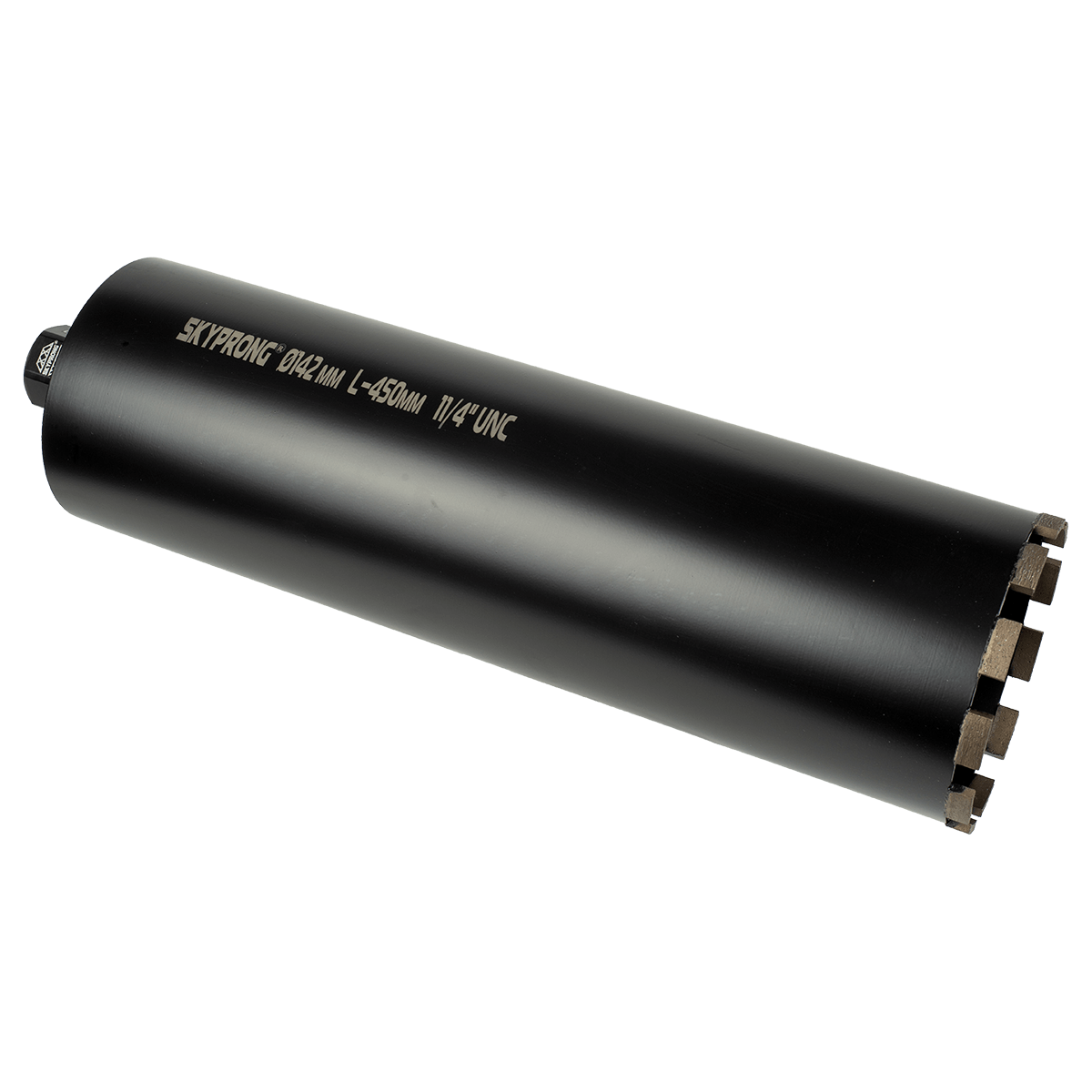 Коронка алмазная SKYPRONG SP142BL серия BLACK 142 мм x 450 мм - 1 1 / 4 UNC