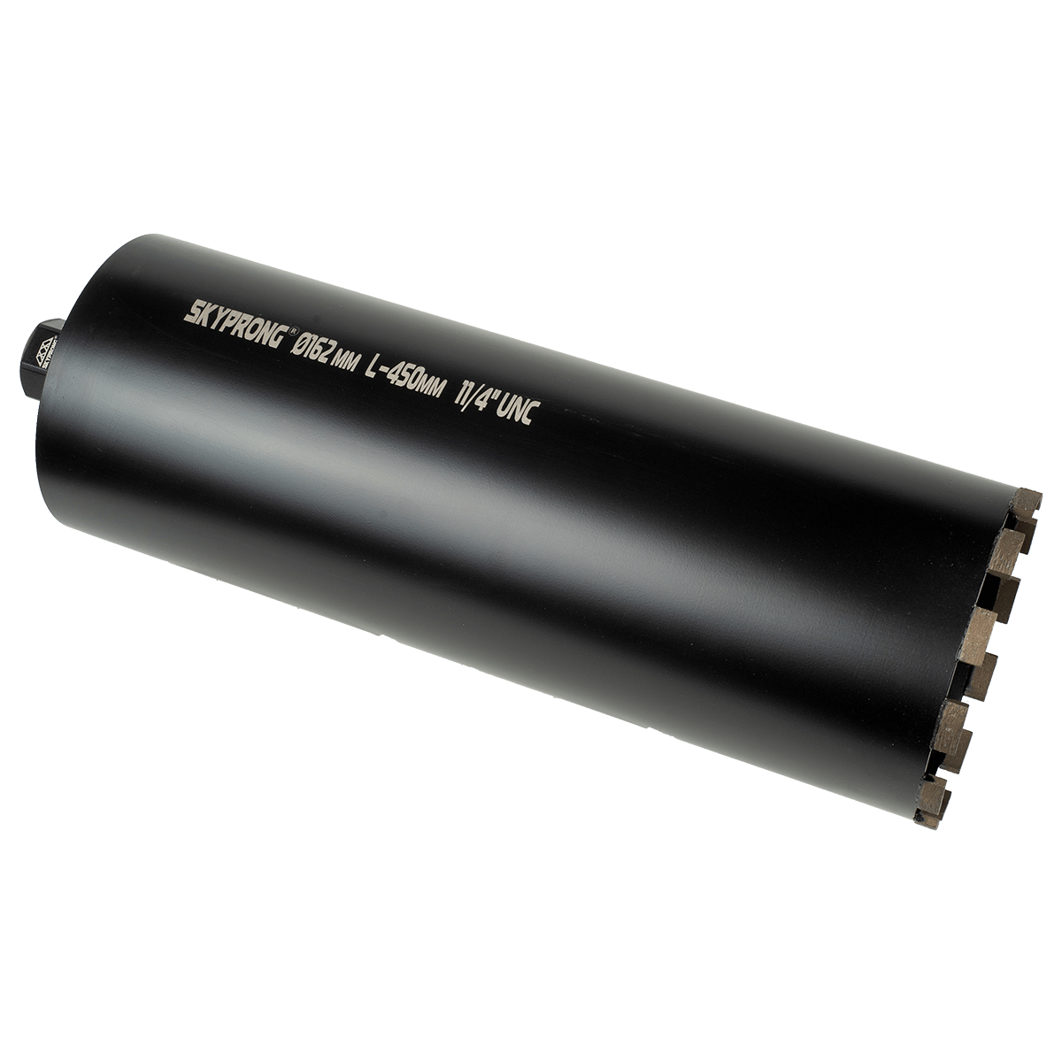 Коронка алмазная SKYPRONG SP162BL серия BLACK 162 мм x 450 мм - 1 1 / 4 UNC