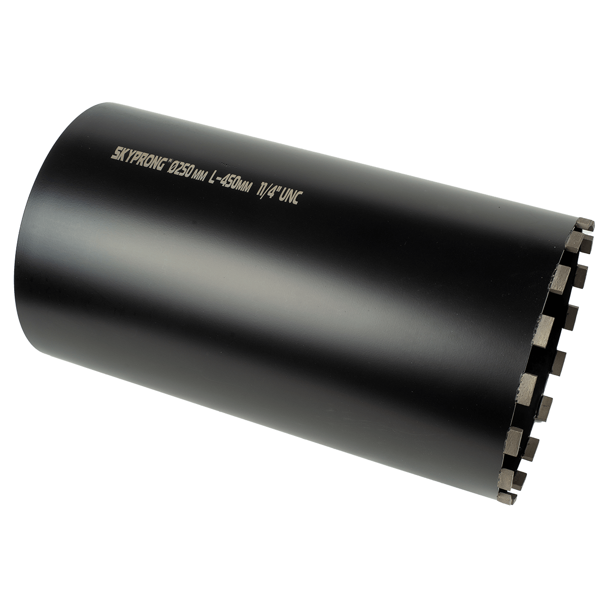 Коронка алмазная SKYPRONG SP250BL серия BLACK 250 мм x 450 мм - 1 1 / 4 UNC