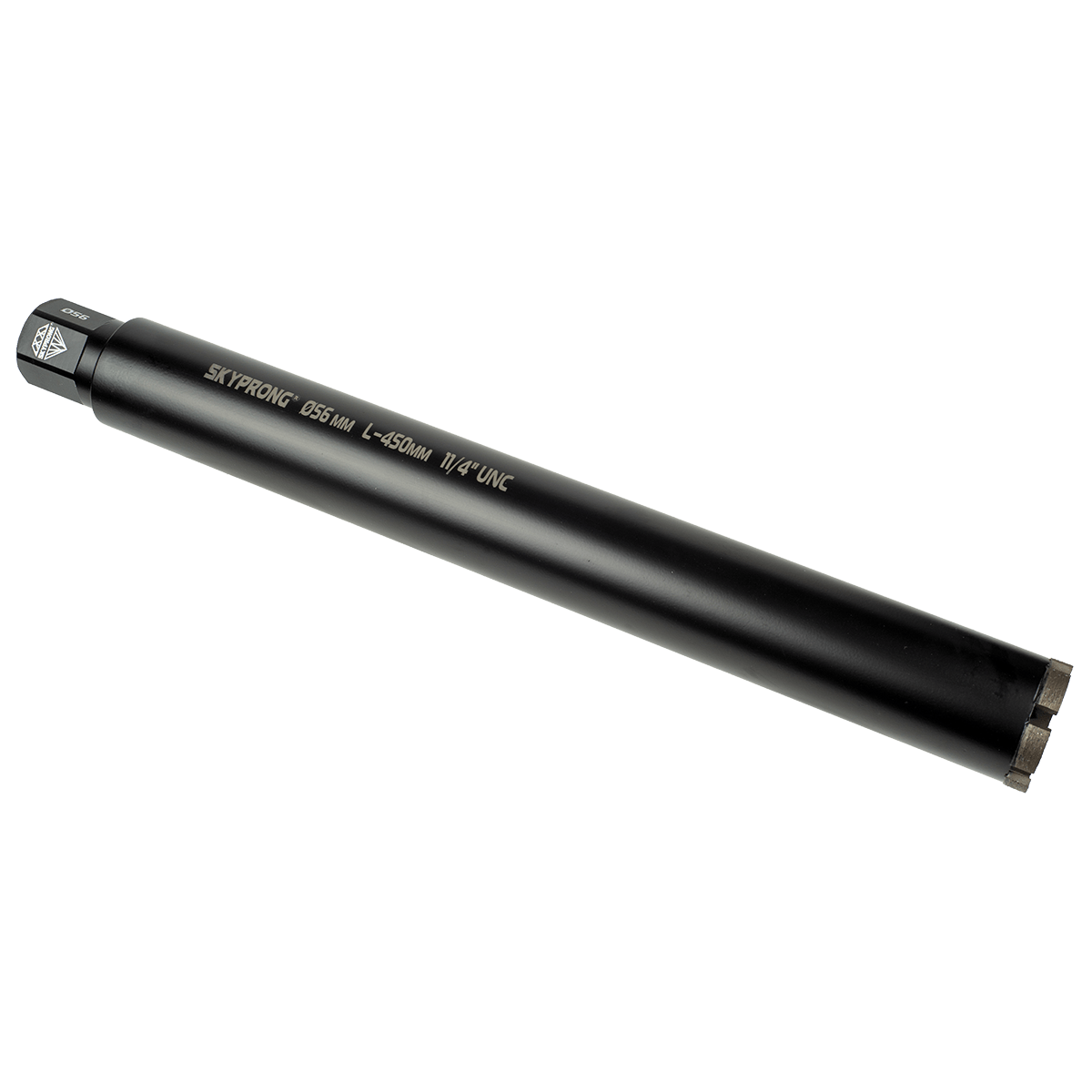 Коронка алмазная SKYPRONG SP56BL серия BLACK 56 мм x 450 мм - 1 1 / 4 UNC