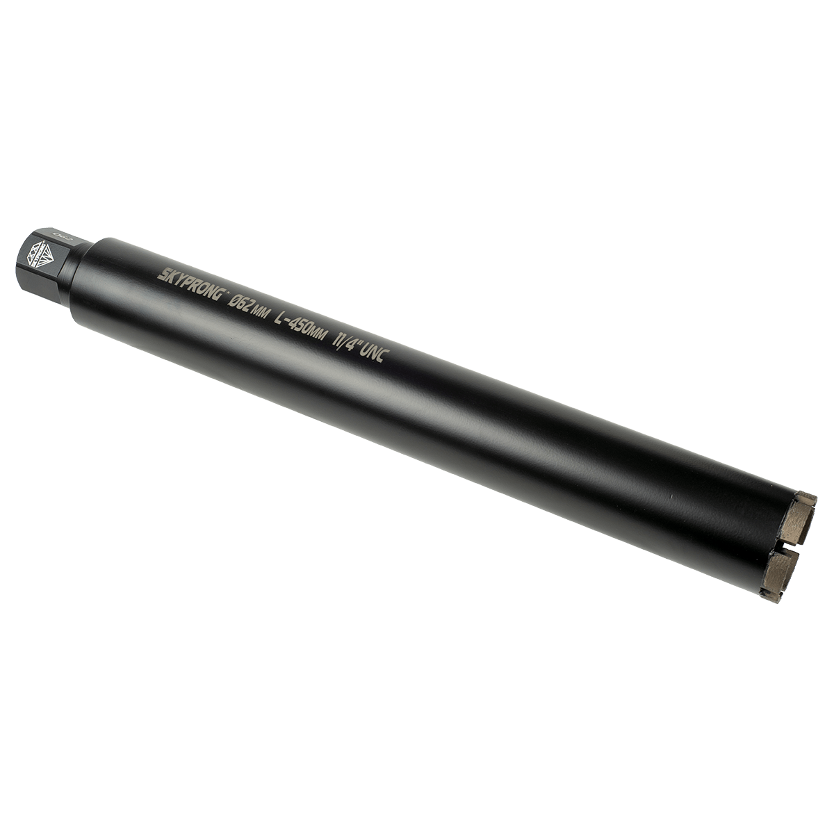 Коронка алмазная SKYPRONG SP62BL серия BLACK 62 мм x 450 мм - 1 1 / 4 UNC
