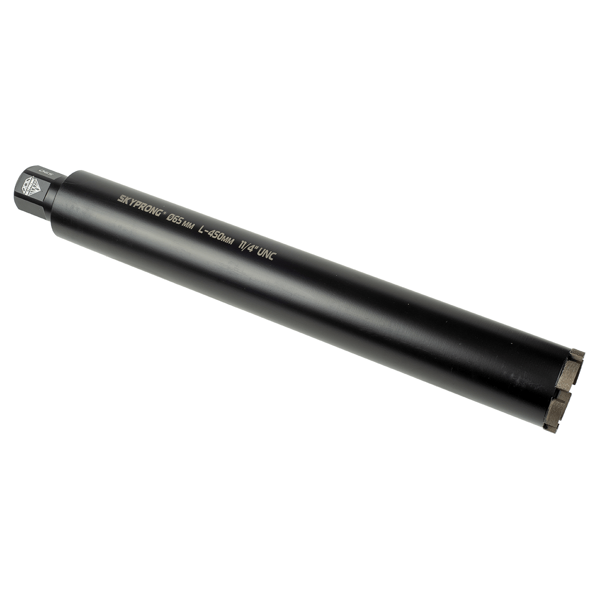 Коронка алмазная SKYPRONG SP65BL серия BLACK 65 мм x 450 мм - 1 1 / 4 UNC