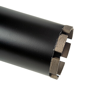 Коронка алмазная SKYPRONG SP76BL серия BLACK 76 мм x 450 мм - 1 1 / 4 UNC