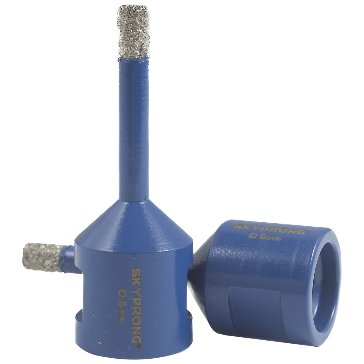 Коронка алмазная по керамограниту SKYPRONG Ø 6 мм, рабочая длина 35 мм 