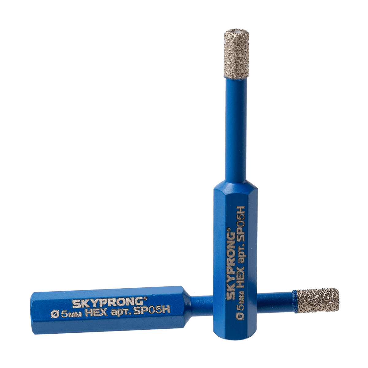 Алмазная коронка SKYPRONG SP05H, HEX ( шестигранный хвостовик ) для керамогранита и плитки