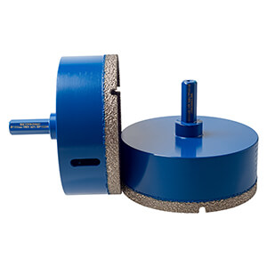 Алмазная коронка SKYPRONG SP100H, HEX ( шестигранный хвостовик ) для керамогранита и плитки