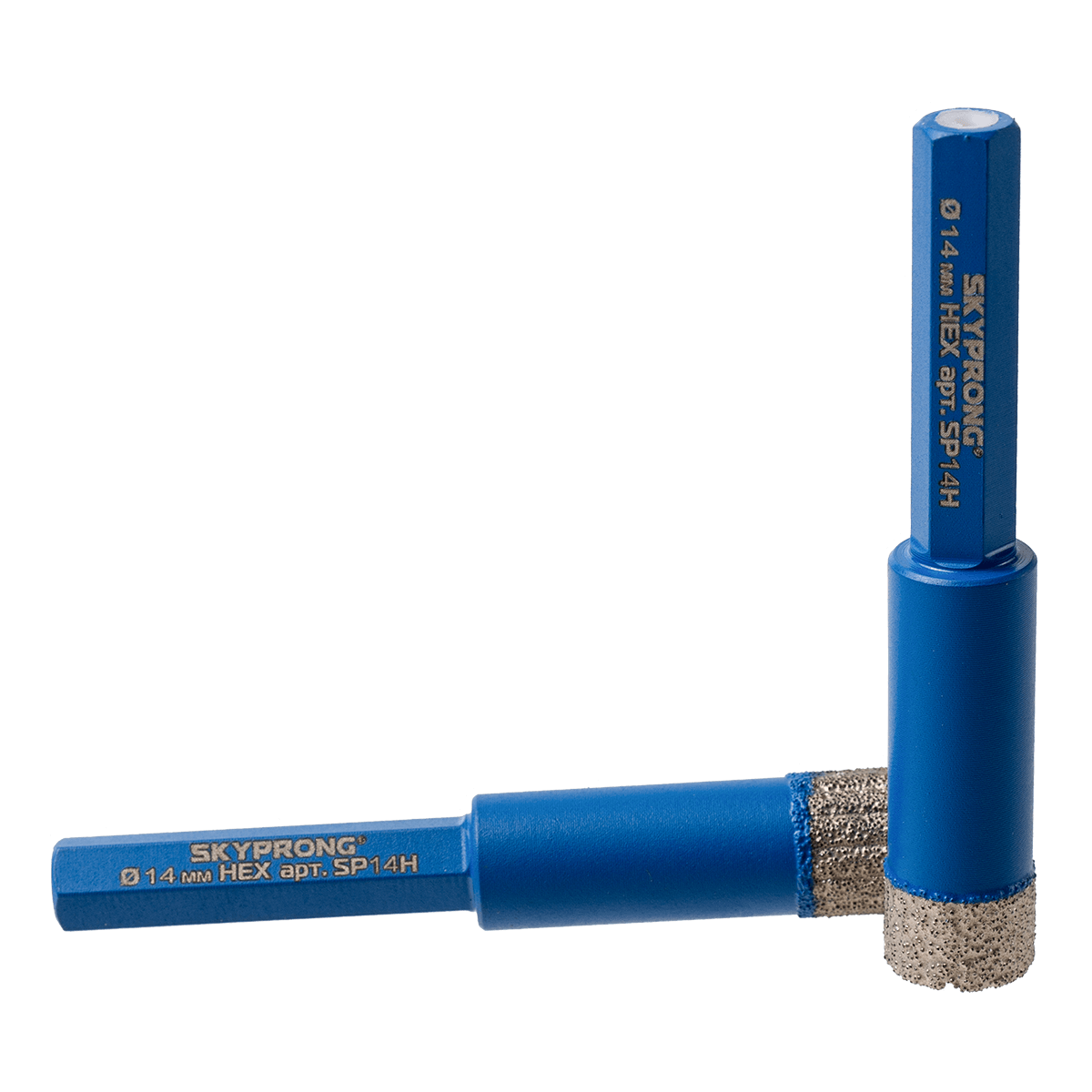 Алмазная коронка SKYPRONG SP16H, HEX ( шестигранный хвостовик ) для керамогранита и плитки