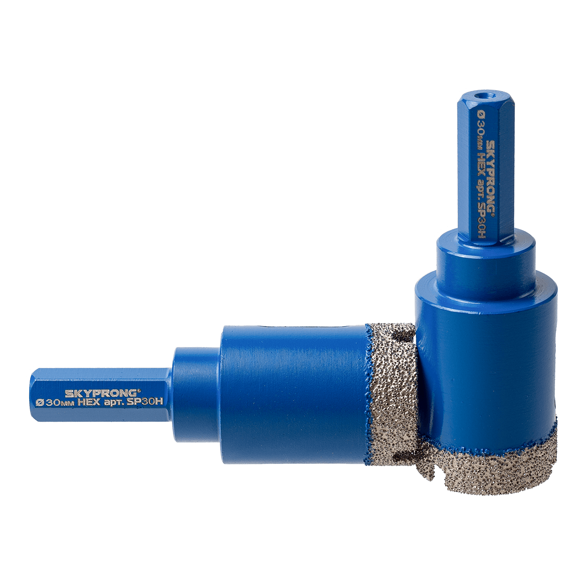 Алмазная коронка SKYPRONG SP30H, HEX ( шестигранный хвостовик ) для керамогранита и плитки