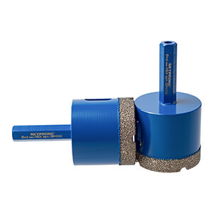 Алмазная коронка SKYPRONG SP40H, HEX ( шестигранный хвостовик ) для керамогранита и плитки