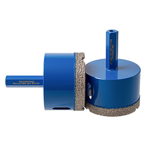 Алмазная коронка SKYPRONG SP50H, HEX ( шестигранный хвостовик ) для керамогранита и плитки