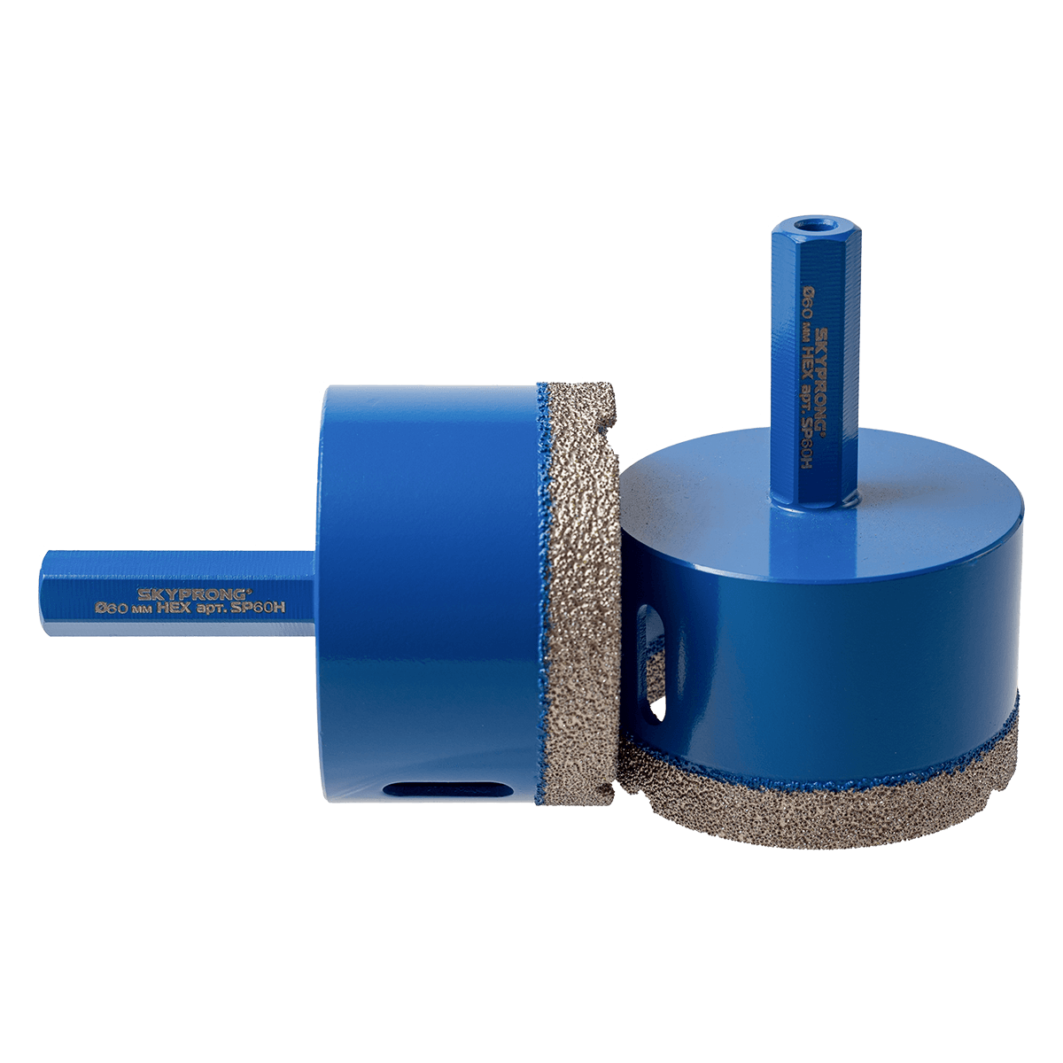 Алмазная коронка SKYPRONG SP60H, HEX ( шестигранный хвостовик ) для керамогранита и плитки