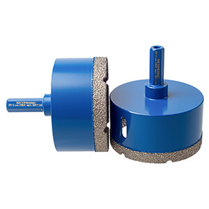 Алмазная коронка SKYPRONG SP70H, HEX ( шестигранный хвостовик ) для керамогранита и плитки